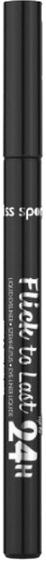 Eyeliner Miss Sporty Flick To Last 24H Liquid Eyeliner 001 Black (3614225695933) - obraz 1