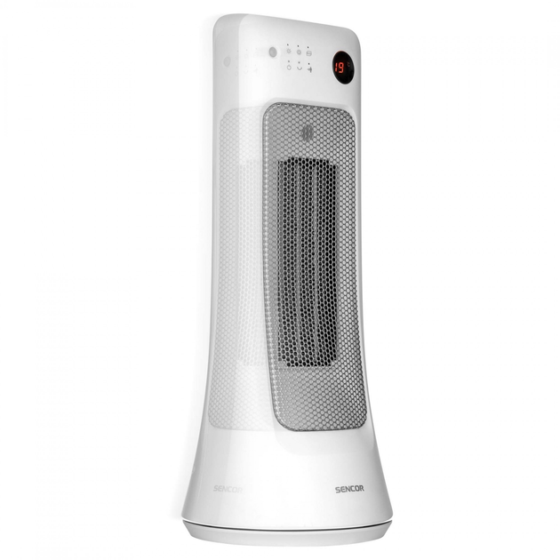 Тепловентилятор Sencor SFH 8019WH Ceramic radiator, White Белый (1302717) - изображение 3