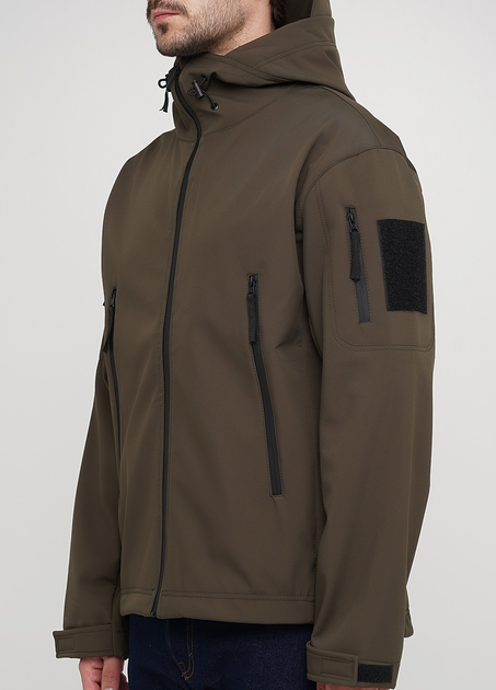 Мужская демисезонная куртка Danstar KT-269x 48 хаки - изображение 2