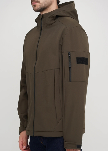 Чоловіча куртка демісезонна Danstar KT-274x 56 хакі - зображення 2