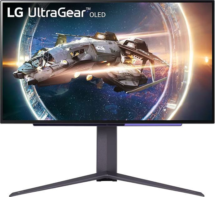 Monitor 26.5" LG UltraGear 27GR95QE-B - obraz 1