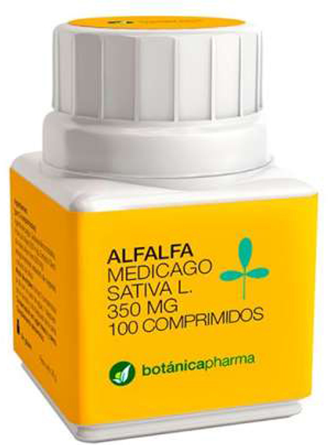 Suplement diety Botanica Pharma Green Alfalfa 100 tabletek (8435045202638) - obraz 1