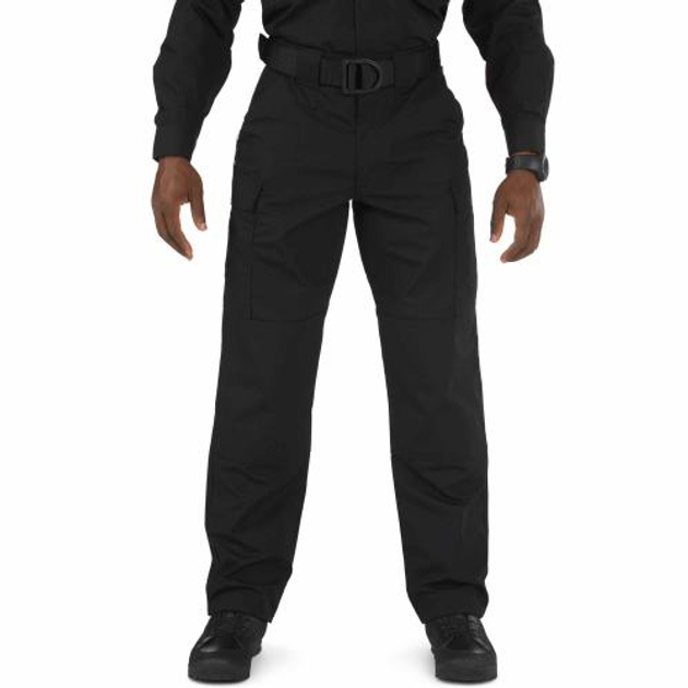 Штани 5.11 Tactical Taclite TDU Pants 5.11 Tactical Black, S-Long (Чорний) - зображення 2
