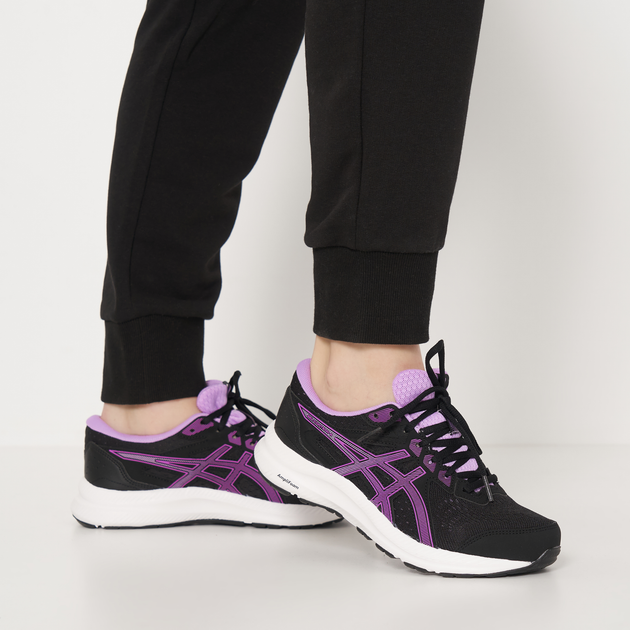 Жіночі кросівки для бігу ASICS Gel-Contend 8 1012B320-005 39.5 (8US) 25 см Чорний/Фіолетовий (4550455594648) - зображення 2