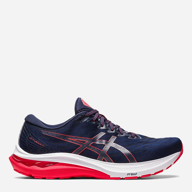 Buty sportowe męskie na platformie do kostki lekkie ASICS Gt-2000 11 1011B441-402 42 (8.5US) 26.5 cm Ciemnogranatowe (4550456182226) - obraz 1