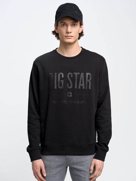 Чоловічий Світшот чоловічий Big Star 152527 S Чорний від Rozetka на платформі USKIDKA Акція на Чоловічий Світшот чоловічий Big Star 152527 S Чорний від Rozetka