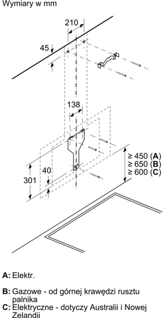 Okap kuchenny Siemens LC67KHM60 - obraz 13
