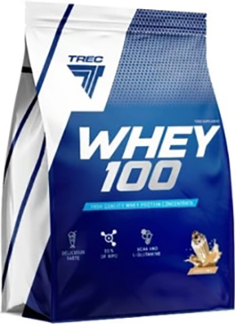 Protein Trec Nutrition WHEY 100 2275 g Podwójna czekolada (5902114045128) - obraz 1