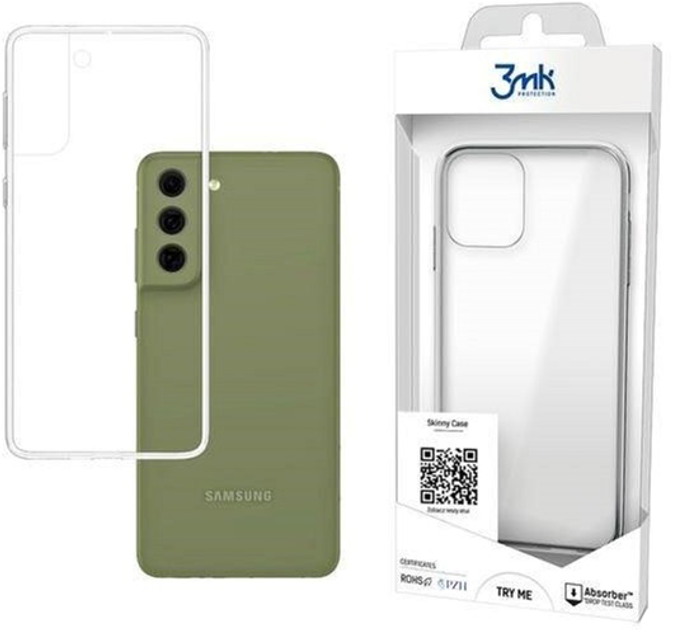 Панель 3MK All-Safe Skinny Case для Samsung Galaxy S23 5G S911 Прозорий (5903108511766) - зображення 1