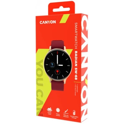 Смарт-часы Canyon CNS-SW68RR Badian Red (CNS-SW68RR) - Фото 4 Смарт-часы Canyon CNS-SW68RR Badian Red (CNS-SW68RR) - изображение 4