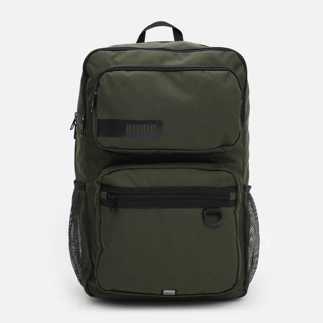 Puma olive green outlet backpack