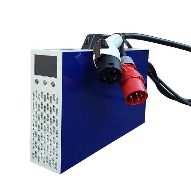 Трифазна зарядна станція GBT DC 20кВт 380В 32A постійного струму 220 - 750В 65A для китайських електромобілів VW id.4, id6 Crozz, Zeekr, BYD Han - зображення 2