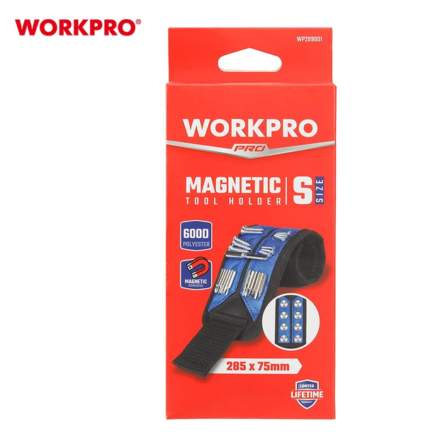 Магнітний тримач WORKPRO 384×90мм 600D поліестер PRO WP289001 - Фото 5 Магнітний тримач WORKPRO 384×90мм 600D поліестер PRO WP289001 - зображення 5