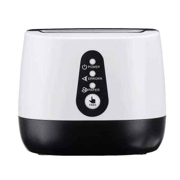 Термопринтер для чеков POS-принтер ASAP POS SH58 Bluetooth + USB Компактный и удобный принтер White - изображение 3
