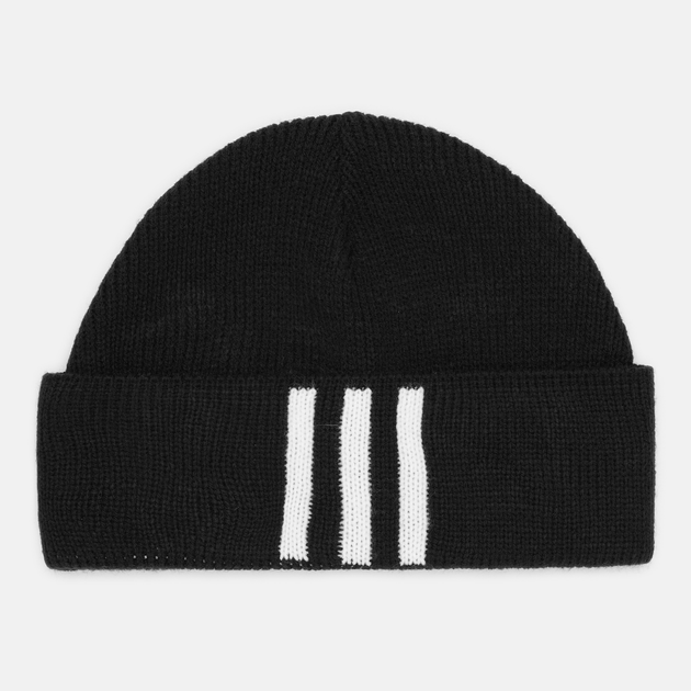 Акція на Шапка Adidas 3S Woolie HG7788 OSFW 56 Black від Rozetka