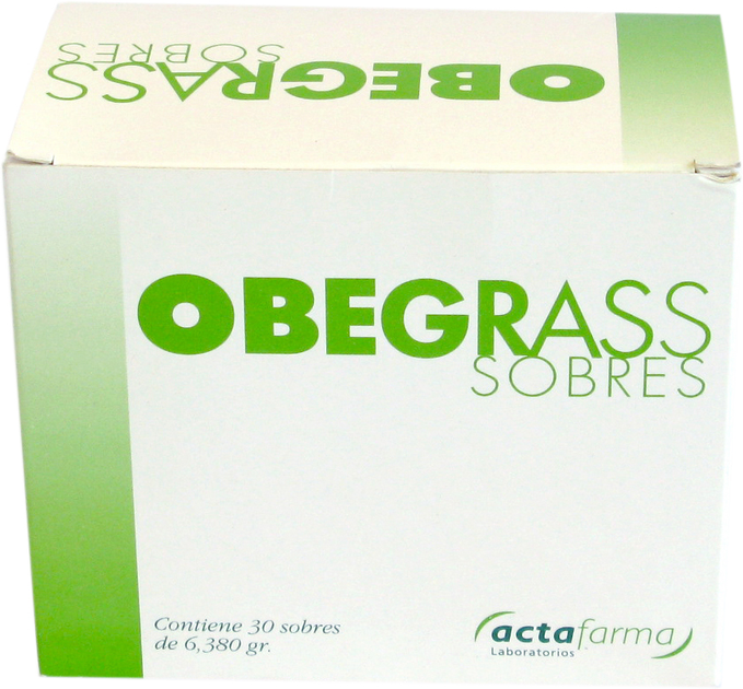 Дієтична добавка Actafarma Obegrass Envelopes 325 г (8437002564148) - зображення 1