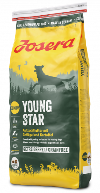 JOSERA YoungStar 15 кг - Беззерновий корм для цуценят от продавца ...