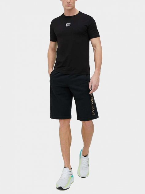 Футболка чоловіча EA7 Train Core Id M Label Tee S Black (8056787066359) - зображення 3