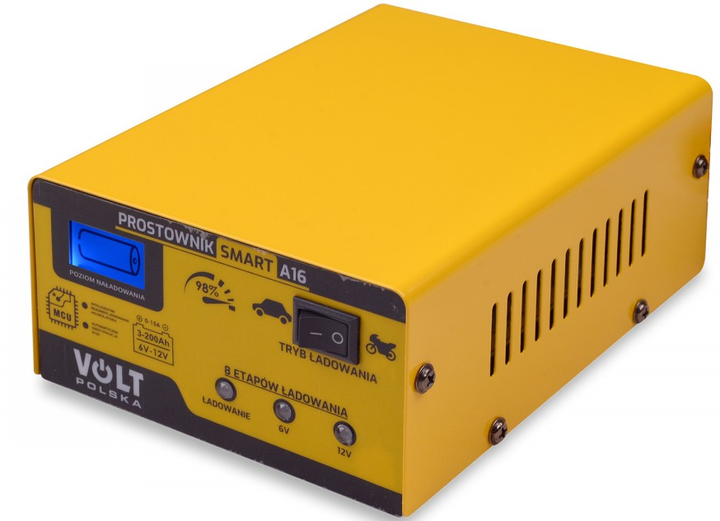 Зарядний пристрій SMART 6V/12V&nbsp;15A A16 - зображення 3