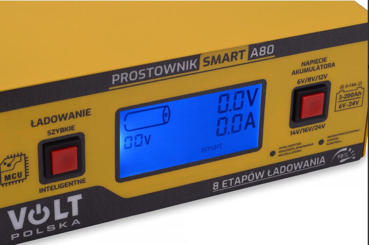 Зарядное устройство SMART 6V/12V/24V&nbsp;15A A80 - изображение 5