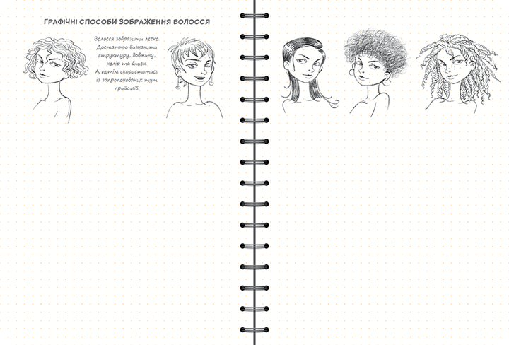 Sketchbook. Малюємо людину. Експрес-курс, рожевий - укр. - зображення 6