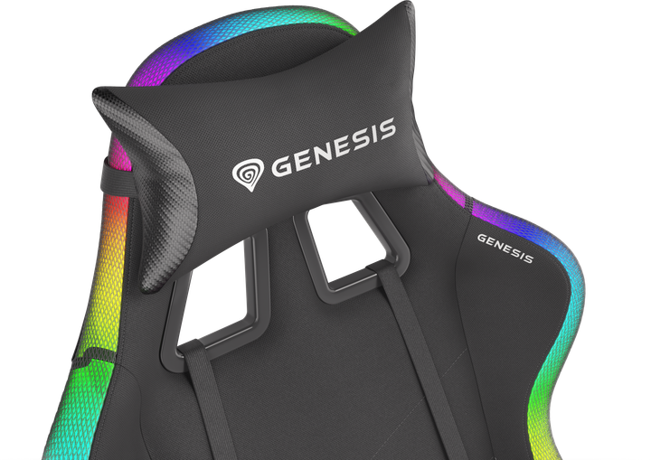 Fotel gamingowy Genesis Trit 500 RGB Black (NFG-1576) - obraz 14