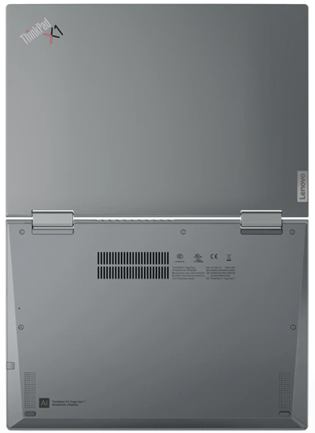 Ноутбук Lenovo ThinkPad X1 Yoga G8 (21HQ0033PB) Storm Gray - зображення 7