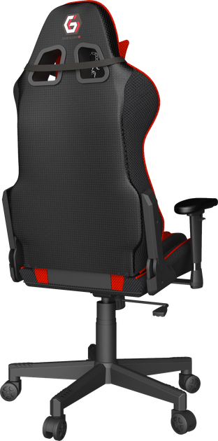 Крісло ігрове Gembird Scorpion Black/Red (GC-SCORPION-01X) - зображення 6