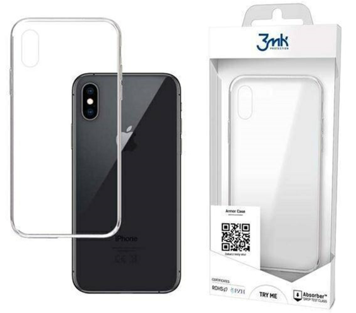 Etui plecki 3MK Armor Case do Apple iPhone X/XS Clear (5903108089791) - obraz 1