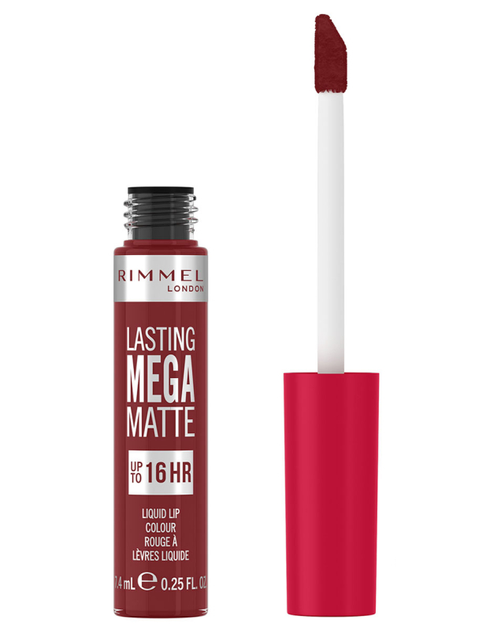 Szminka do ust Rimmel Lasting Mega Matte 930-ruby passion 7.4 ml (3616304350597) - obraz 1