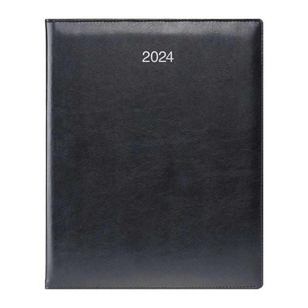Щотижневик Brunnen 2024 Бюро Soft, чорний (73-761 36 904) - зображення 3
