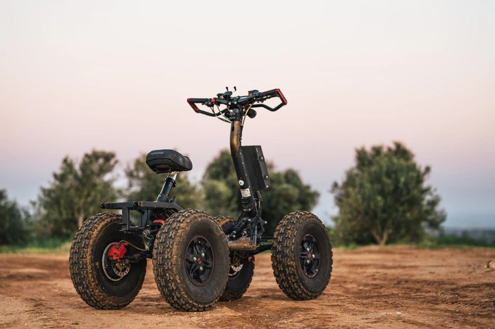 ROZETKA | Електросамокат Ezraider HD4 Black (DS-XB4CBBX-129