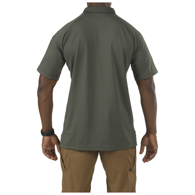 Футболка поло тактична з коротким рукавом 5.11 Tactical Performance Polo - Short Sleeve Synthetic Knit TDU Green XS (71049-190) - изображение 2