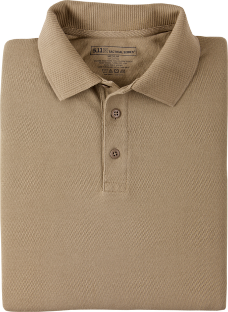 Футболка Поло тактична з коротким рукавом 5.11 Tactical UTILITY SHORT SLEEVE POLO Silver Tan 3XL (41180-160) - изображение 2