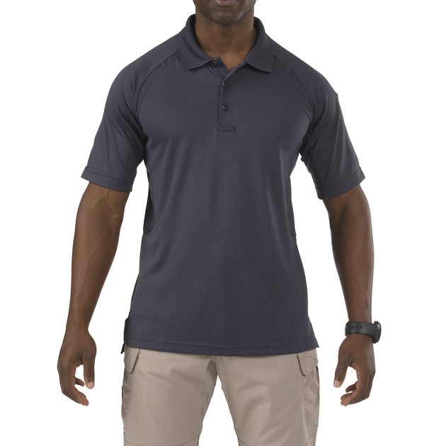 Футболка поло тактична з коротким рукавом 5.11 Tactical Performance Polo - Short Sleeve Synthetic Knit Charcoal XL (71049-018) - зображення 1