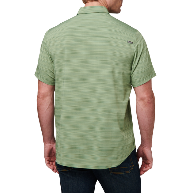 Сорочка тактична 5.11 Tactical Ellis Short Sleeve Shirt Desert Sage XL (71207-512) - изображение 2