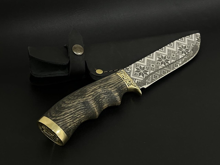 Нож охотничий подарочный Вышиванка Nb Art 22k28 - изображение 1