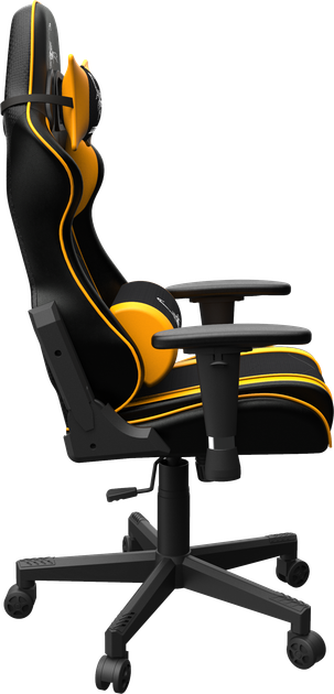 Крісло ігрове Gembird Scorpion Black/Yellow (GC-SCORPION-05X) - зображення 4