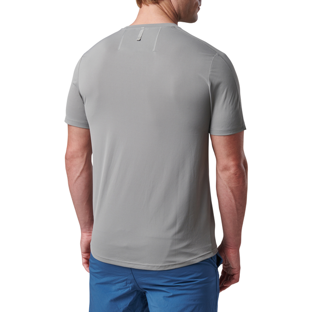 Футболка тактична потовідвідна 5.11 Tactical No Mercy PT-R Short Sleeve Top Overcast Grey XL (82133-598) - изображение 2