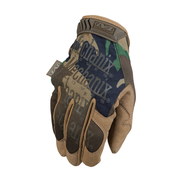 Рукавички тактичні Mechanix Wear The Original Camo Gloves Woodland XL (MG-77) - зображення 1