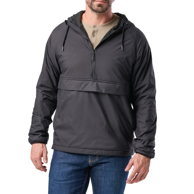 Куртка анорак 5.11 Tactical Warner Anorak Jacket Black XL (78045-019) - зображення 1