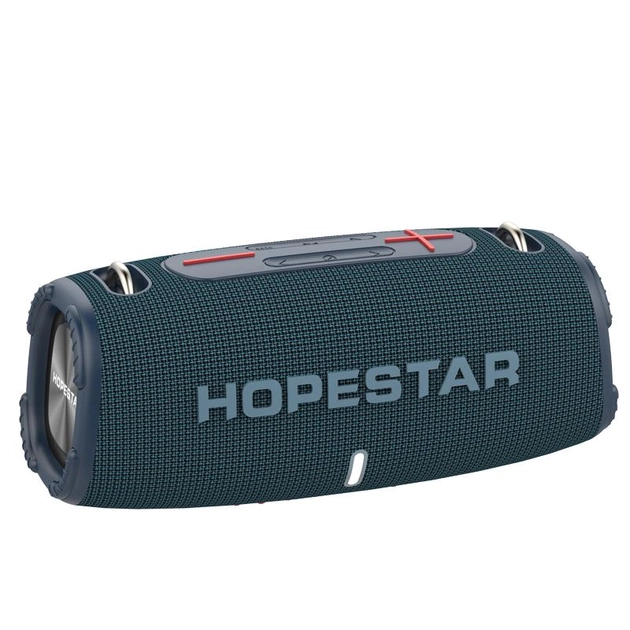 Портативна бездротова колонка Bluetooth Hopestar H50 blue - Фото 1 Портативна бездротова колонка Bluetooth Hopestar H50 blue - зображення 1