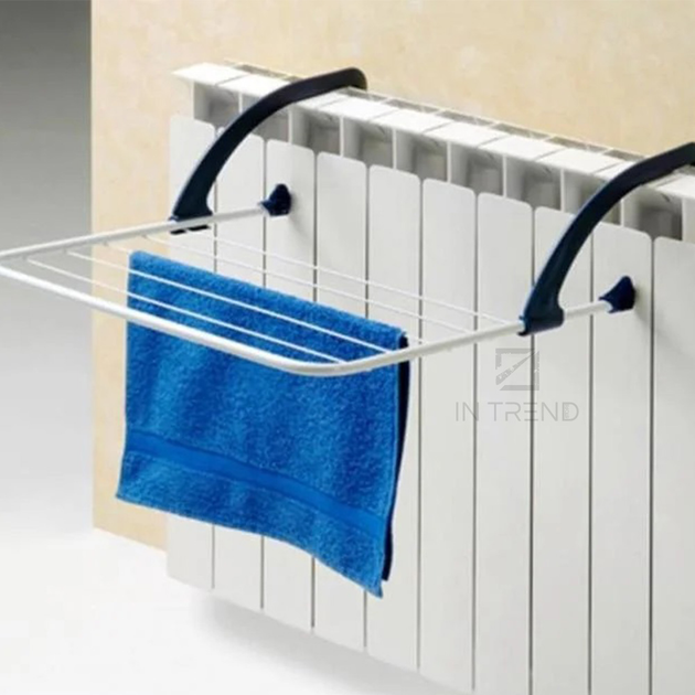 Подвесная сушилка Fold Clothes Shelf Белый Съемная навесная для обуви ...