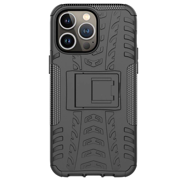 Чехол Armor Case для Apple iPhone 14 Pro Max Black - изображение 4