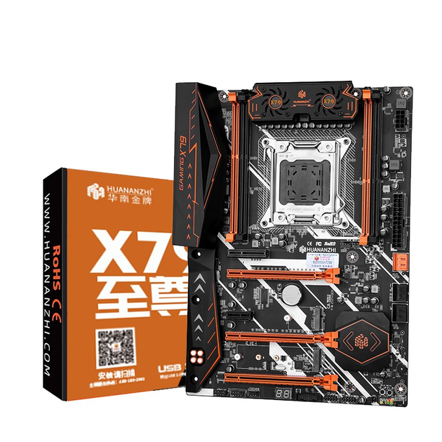 Материнська плата Huananzhi X79 DELUXE V7.1, s2011, Intel X79, PCI-Ex16 (HX79DELUXEV7.1) - изображение 3
