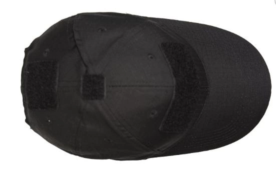 Кепка тактична бейсболка блайзер військовий Mil-Tec One size Чорна TACTICAL BASEBALL CAP SCHWARZ (12319002) M-T - зображення 1