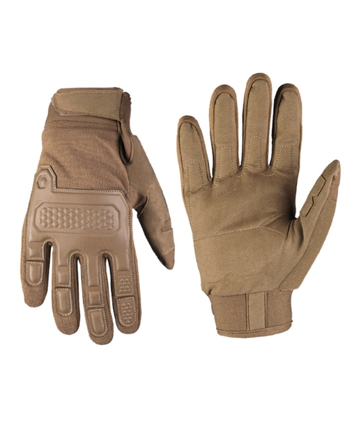 Перчатки тактические Mil-Tec Воин M Койот WARRIOR GLOVES DARK COYOTE (12519119-903-M) M-T - изображение 1