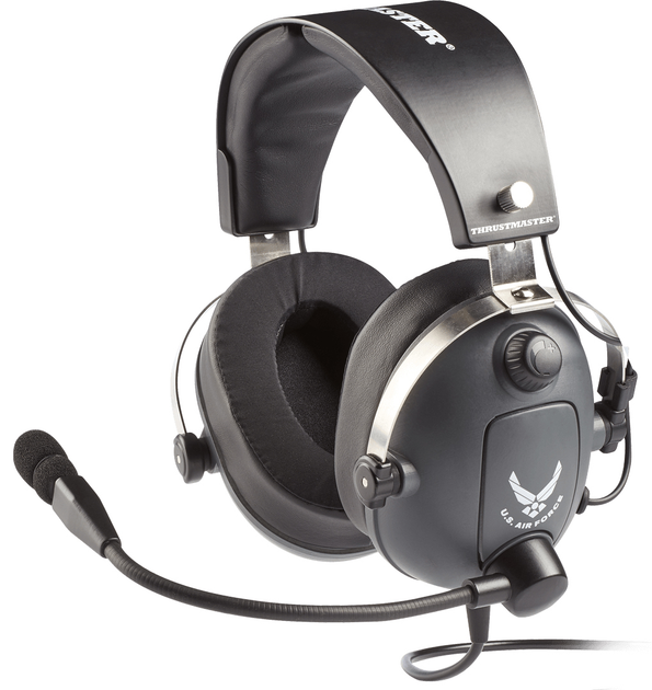 Słuchawki Thrustmaster T Flight U.S. Air Force Edition Szary (4060104) - obraz 4