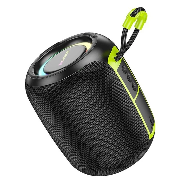 Портативная Беспроводная Bluetooth Колонка Акустика Borofone Lucy sports BT BR36 |BT5.3, TF/USB/AUX/FM| Черный - Фото 1 Портативная Беспроводная Bluetooth Колонка Акустика Borofone Lucy sports BT BR36 |BT5.3, TF/USB/AUX/FM| Черный - изображение 1