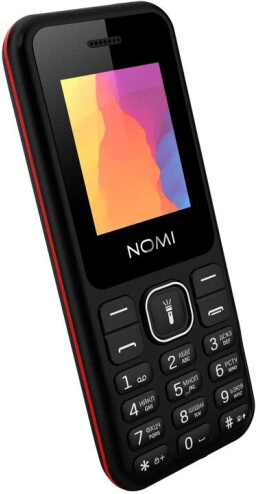 Мобильный телефон Nomi i1880 Black-Red UA - Фото 2 Мобильный телефон Nomi i1880 Black-Red UA - изображение 2